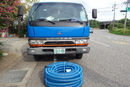 藍色水肥車-附超長水管